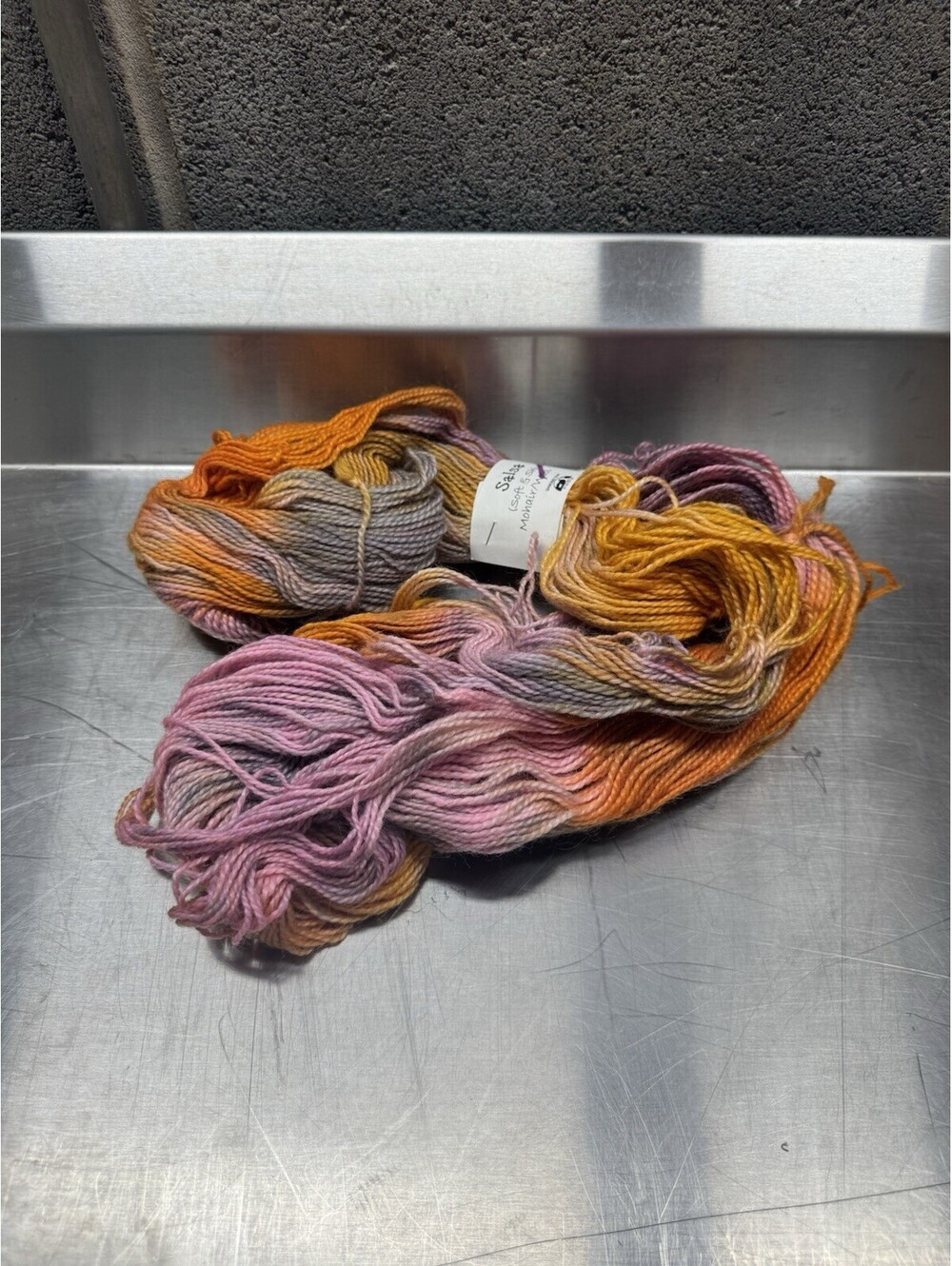 Dancing Leaf Farm Salsa Yarn Mohair/wool Multicolor Skein